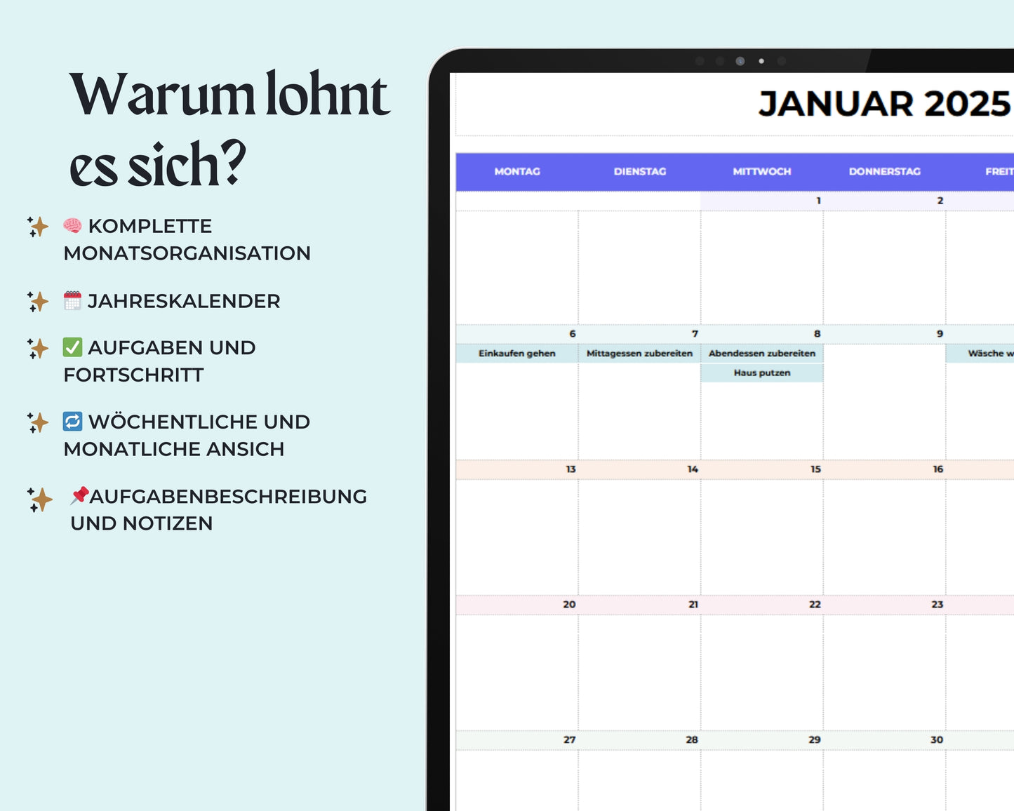 Intelligenter Ereigniskalender