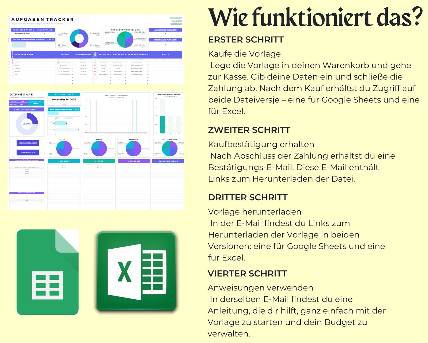 Aufgaben- und Produktivitätsplaner