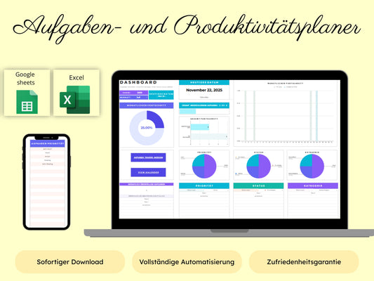 Aufgaben- und Produktivitätsplaner